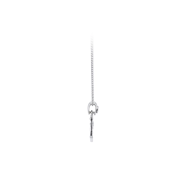 Mặt dây chuyền hình chữ Y đính đá zircon