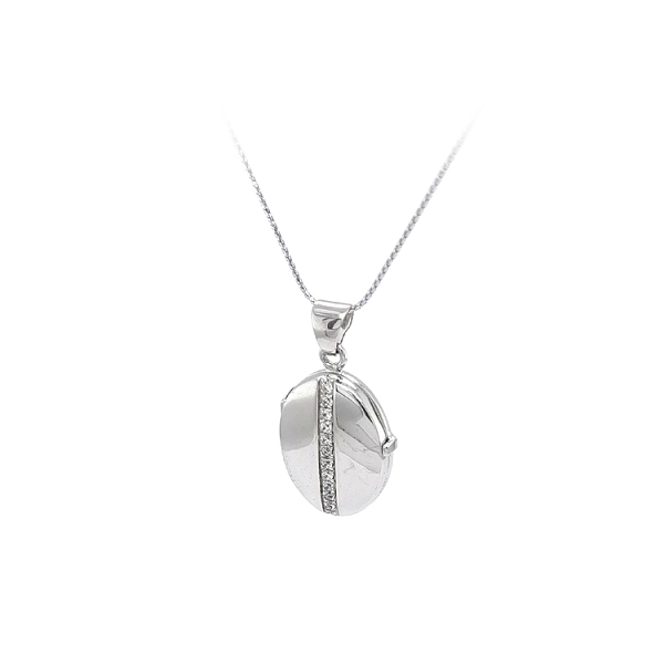Mặt dây chuyền mặt đá zircon để đeo ảnh