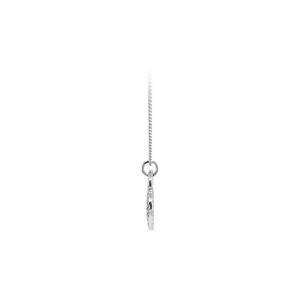 Mặt dây chuyền hình trái tim đính đá zircon