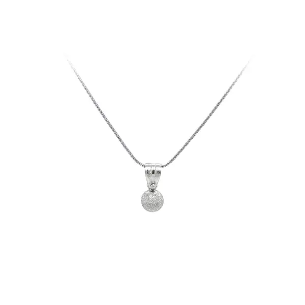 Mặt dây chuyền vàng trắng