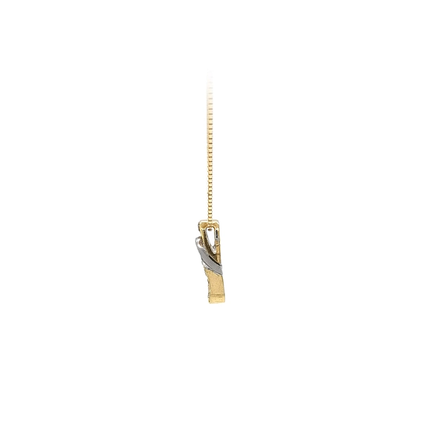 Mặt dây chuyền vàng đính đá zircon