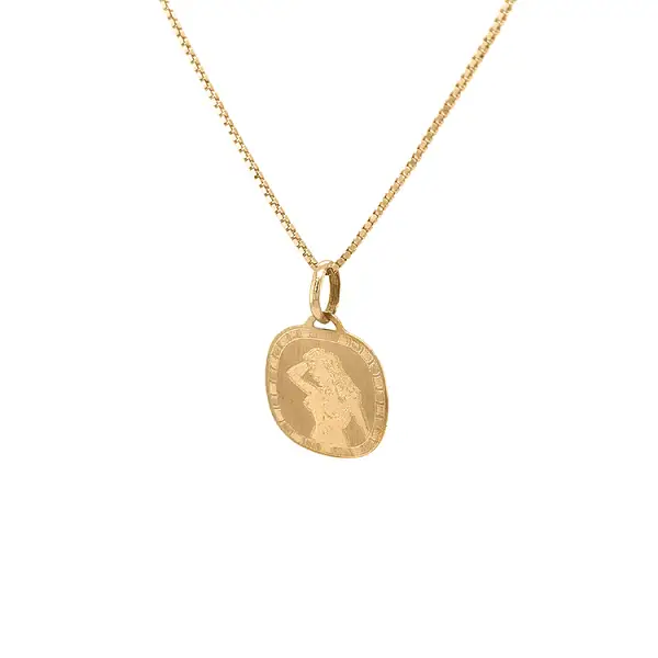 Mặt dây chuyền vàng biểu tượng Đức Mẹ Đồng Trinh