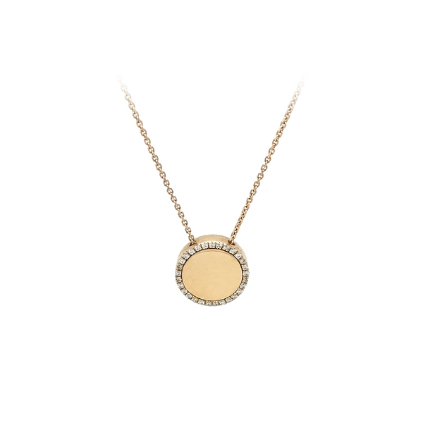 Vòng cổ vàng đính đá zircon