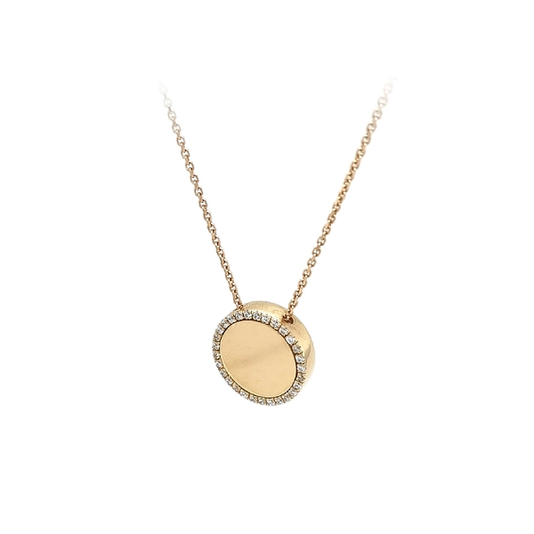 Vòng cổ vàng đính đá zircon