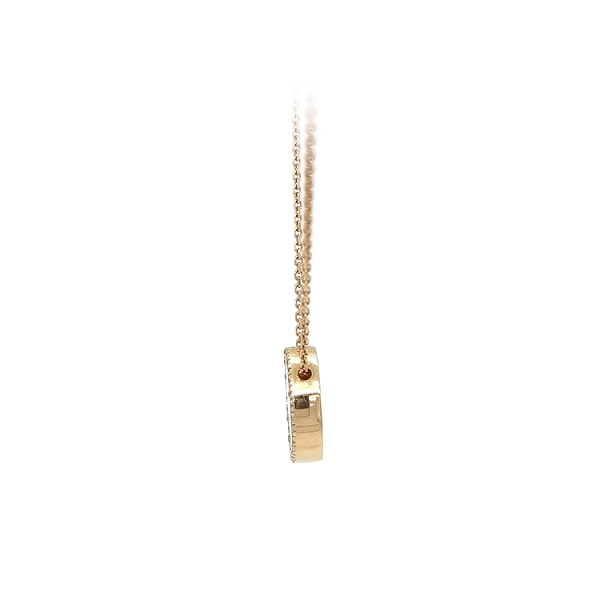 Vòng cổ vàng đính đá zircon