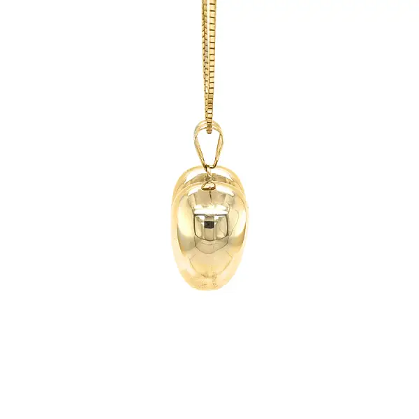 Mặt dây chuyền vàng cao cấp hình trái tim