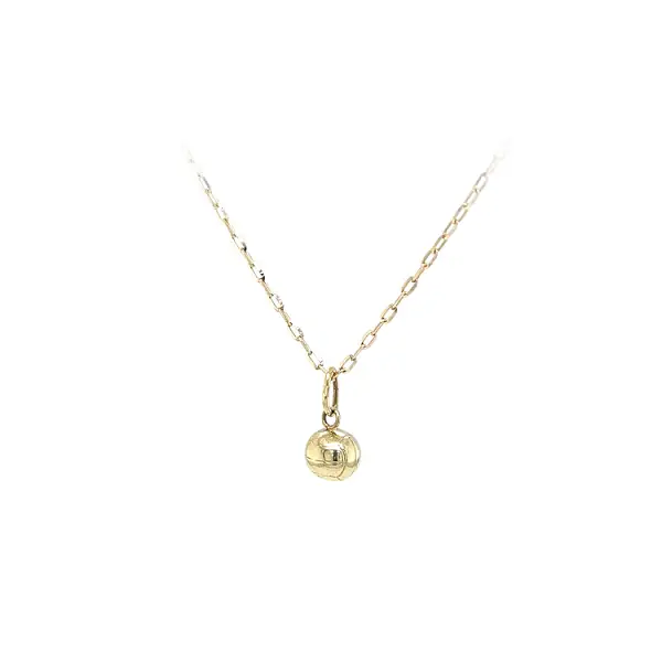 Mặt dây chuyền vàng hình quả cầu