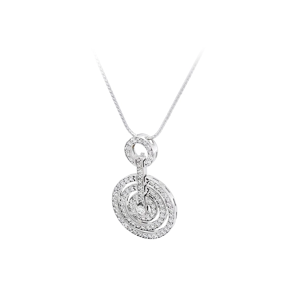 Vòng cổ vàng đính đá zircon