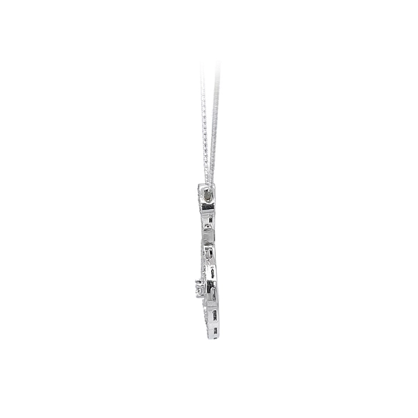 Vòng cổ vàng đính đá zircon