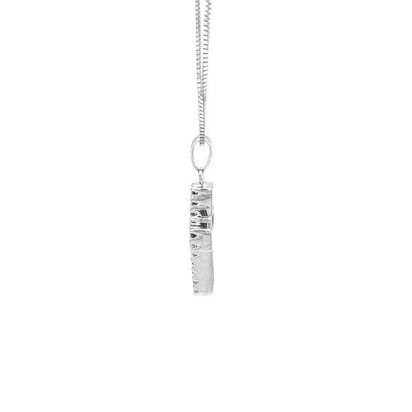 Thánh giá vàng với đá zircon