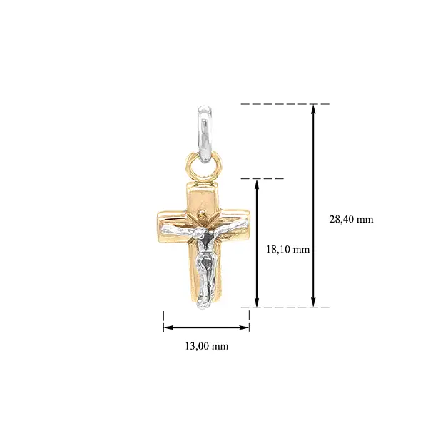 Thánh Giá Vàng với Chúa Giêsu Kitô