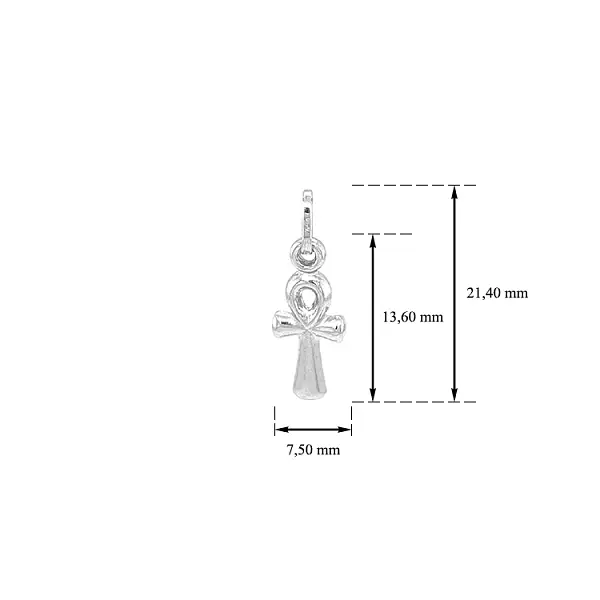 Thánh giá bằng vàng trắng