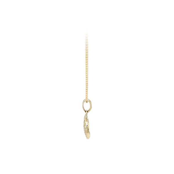 Mặt dây chuyền vàng đính đá zircon