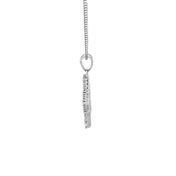Mặt dây chuyền vàng hình ngôi sao và con bọ rùa đính đá zircon