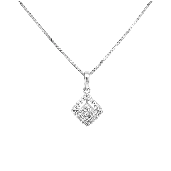 Mặt dây chuyền vàng đính đá zircon