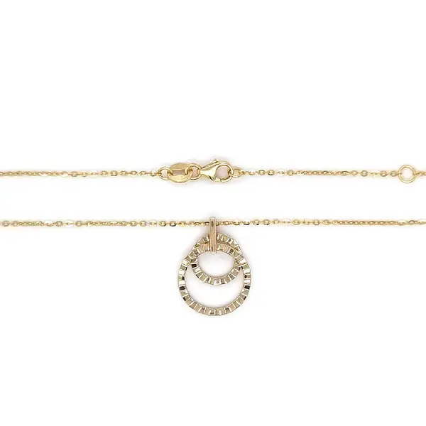 Vòng cổ vàng hình tròn