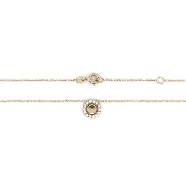 Vòng cổ cho nữ đính đá zircon