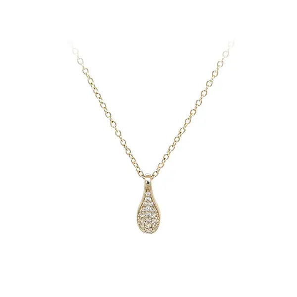 Vòng cổ vàng đính đá zircon