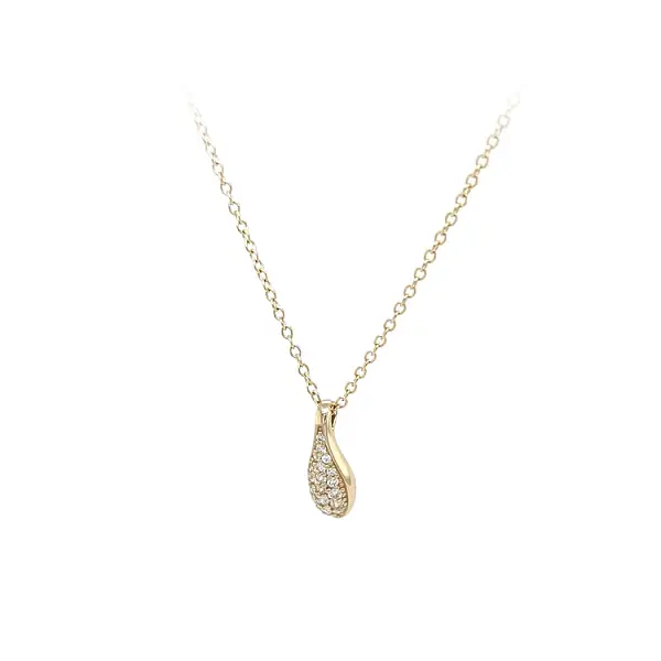 Vòng cổ vàng đính đá zircon