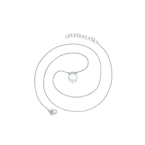 Vòng cổ với ngọc trai trắng