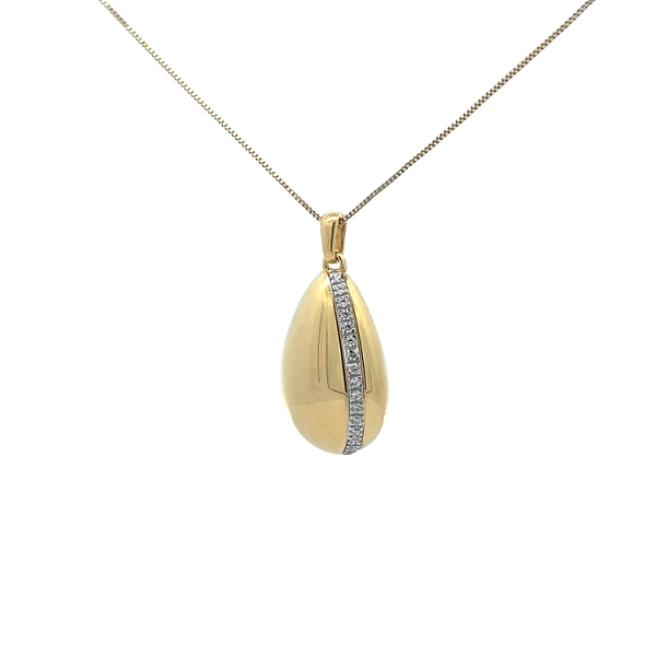 Mặt dây chuyền vàng đính đá zircon