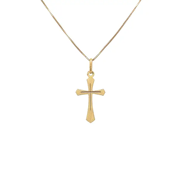 Mặt dây chuyền thánh giá vàng