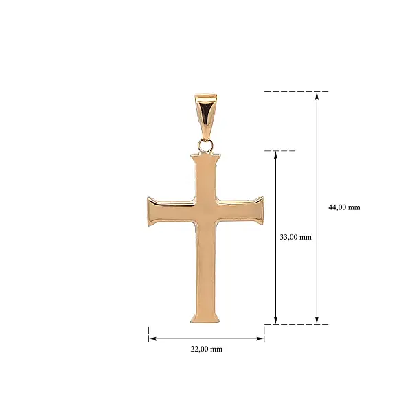 Mặt dây chuyền thánh giá vàng