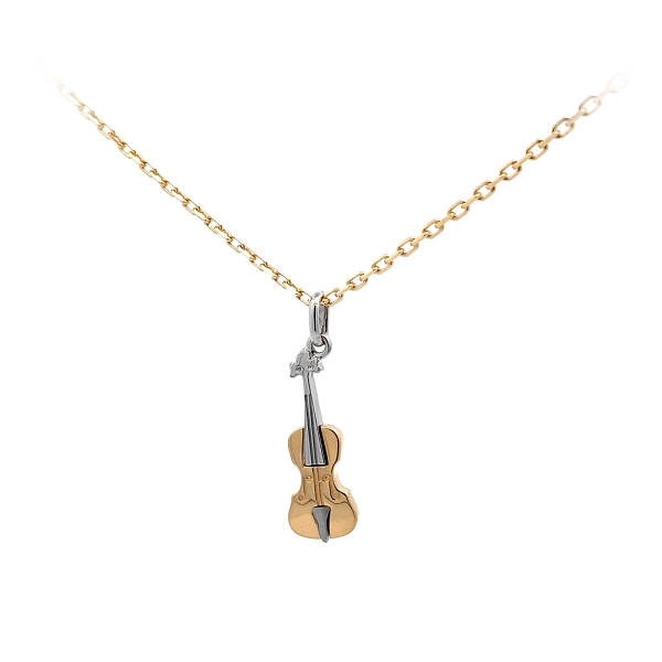 Violin dạng dây treo làm từ vàng kết hợp
