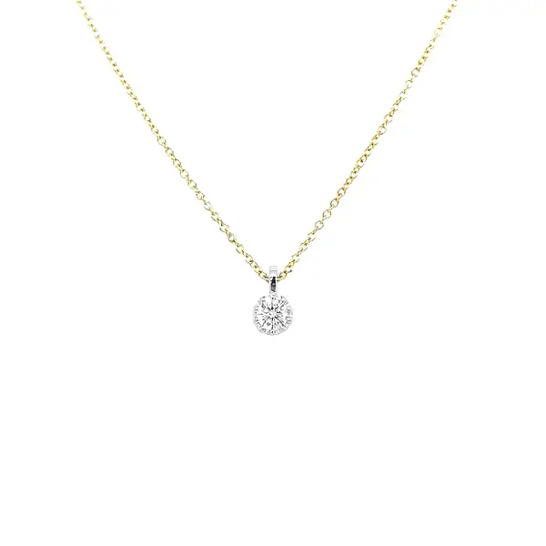 Mặt dây chuyền vàng đính kim cương