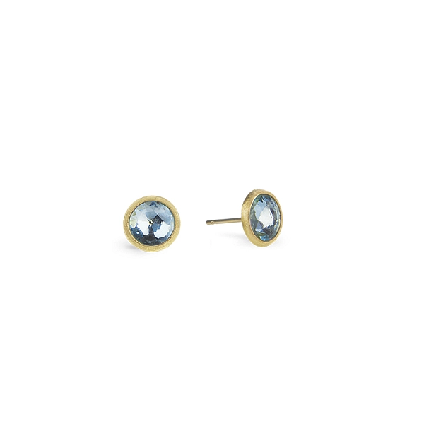 Vòng tai vàng với đá topaz xanh Marco Bicego Jaipur