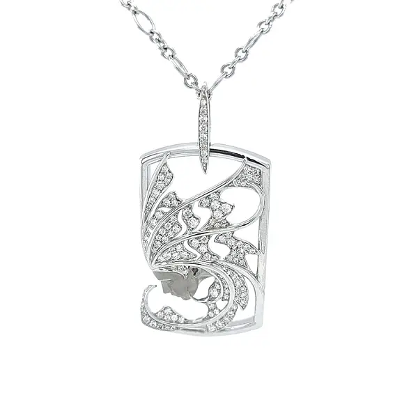 Mặt dây chuyền vàng Carrera y Carrera Atlantis Sirena Aire