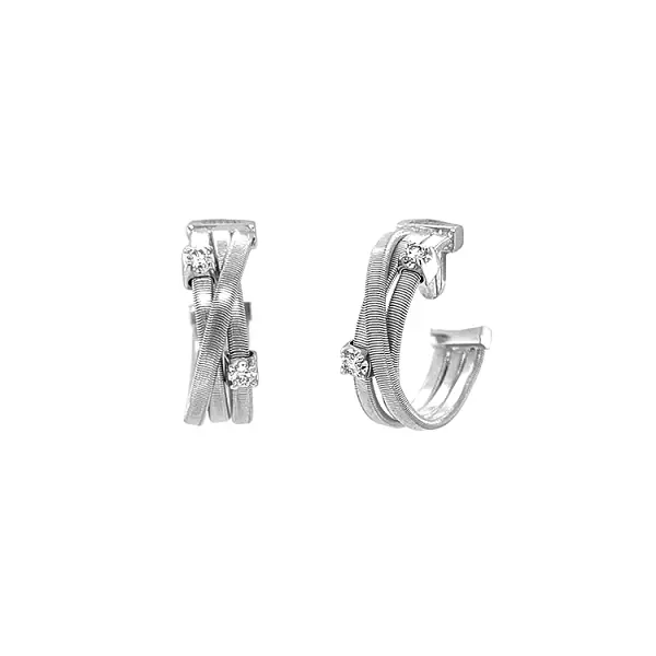 Vòng tai vàng đính kim cương Marco Bicego Goa