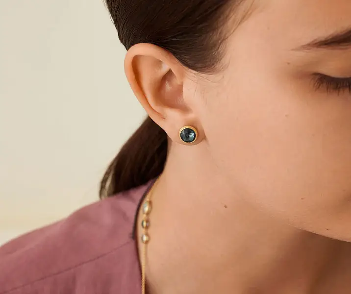 Vòng tai vàng Marco Bicego Jaipur OB957 TPL01 Y 02