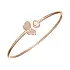 Vòng tay Chopard Happy Hearts vàng 85A083-5702