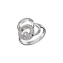 Nhẫn vàng Chopard Happy Diamonds 829769-1011