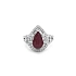 Nhẫn vàng đính ruby và kim cương