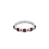 Nhẫn vàng đính ruby và kim cương