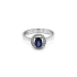 Nhẫn vàng đính sapphire và kim cương