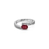 Nhẫn vàng đính ruby và kim cương