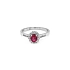 Nhẫn vàng đính ruby và kim cương
