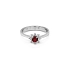 Nhẫn vàng đính ruby và kim cương