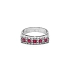 Nhẫn vàng đính ruby và kim cương