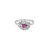 Nhẫn vàng đính ruby và kim cương