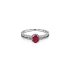 Nhẫn vàng đính ruby và kim cương