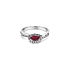 Nhẫn vàng đính ruby và kim cương