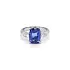 Nhẫn vàng đính Tanzanite và kim cương