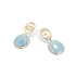 Vòng tai vàng Marco Bicego Lunaria OB1436 AQD Y