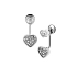 Vòng tai vàng Chopard Happy Hearts 83A082-1009