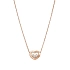 Vòng cổ Chopard Happy Diamonds bằng vàng 81A611-5001