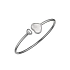 Vòng tay Chopard Happy Hearts bằng vàng 857482-1303